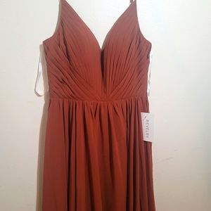 Revelry Penelope Chiffon Dress